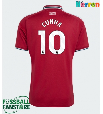 Manchester United Matheus Cunha #10 Replik Heimtrikot 2026-27 Kurzarm
